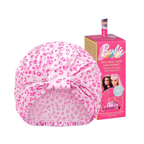 GLOV - *Barbie* - Gorro de satén anti-frizz para dormir - Pink Panther