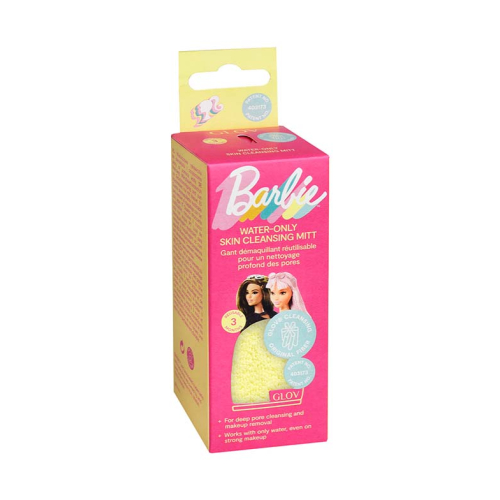 GLOV - *Barbie* - Guante desmaquillante Only Cleansing Mitt -  Baby Banana