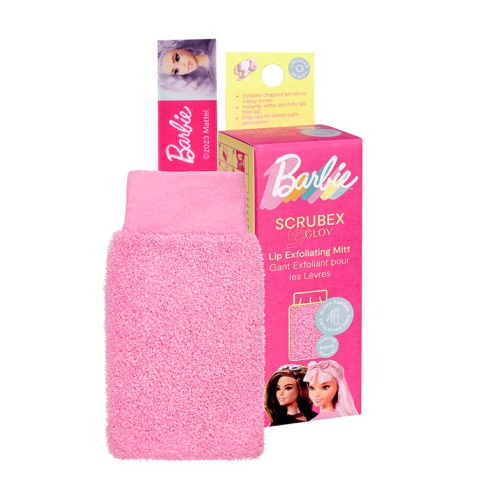 GLOV - *Barbie* - Guante exfoliante para labios Scrubex Pink