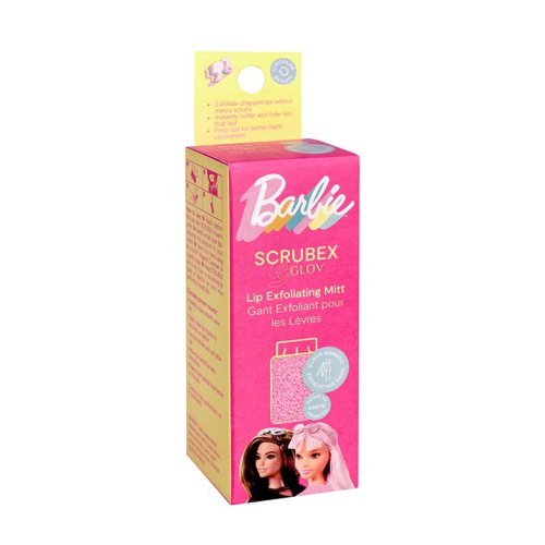 GLOV - *Barbie* - Guante exfoliante para labios Scrubex Pink