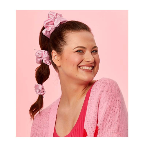 GLOV - *Barbie* - Pack de 2 coleteros scrunchie - Talla S