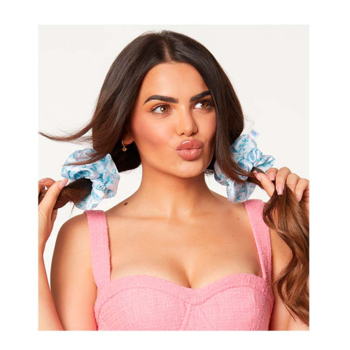 GLOV - *Barbie* - Pack de 3 coleteros scrunchie - Blue Panther