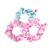 GLOV - *Barbie* - Pack de 3 coleteros scrunchie - Talla S