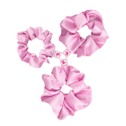 GLOV - *Barbie* - Pack de 3 coleteros scrunchie - ZigZak