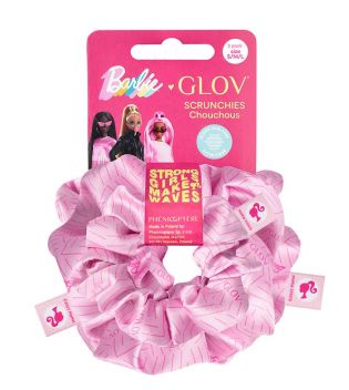 GLOV - *Barbie* - Pack de 3 coleteros scrunchie - ZigZak