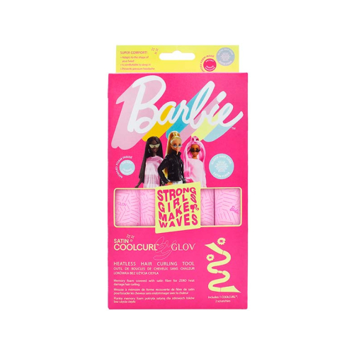 GLOV - *Barbie* - Set para rizar el pelo sin calor Cool Curl - Pink Panther