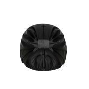 Glov - Gorro de satén anti-frizz para dormir - Negro