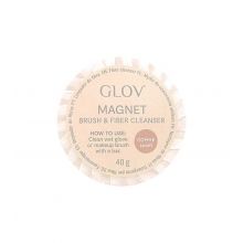GLOV - Jabón sólido para brochas y guante Magnet - Coffee