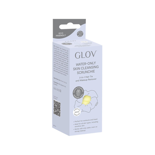 GLOV - Limpiador y coletero scrunchie Skin Cleansing - Baby Banana