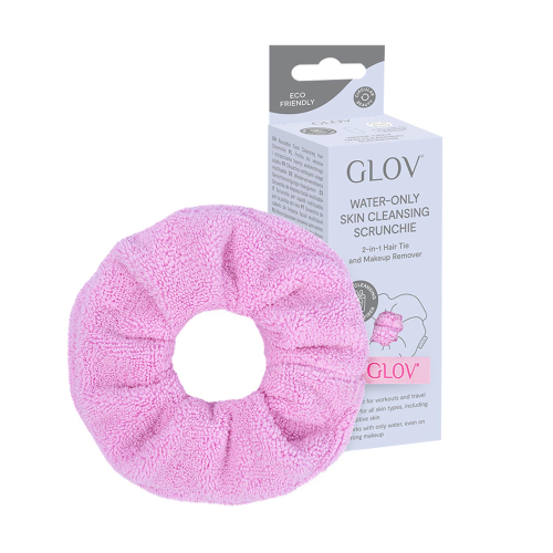 GLOV - Limpiador y coletero scrunchie Skin Cleansing - Cozy Rosie