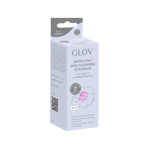 GLOV - Limpiador y coletero scrunchie Skin Cleansing - Cozy Rosie