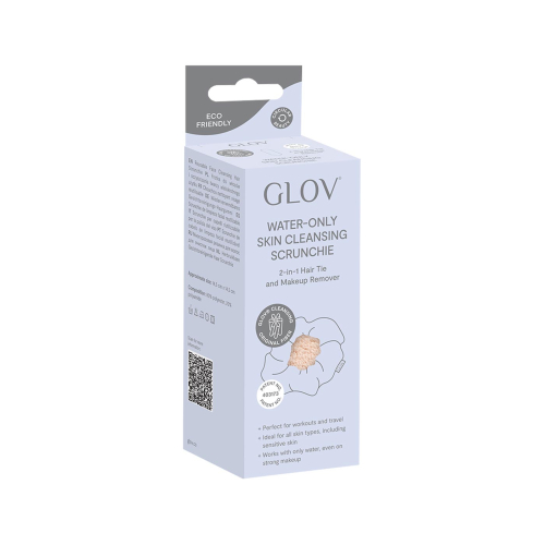 GLOV - Limpiador y coletero scrunchie Skin Cleansing - Desert Sand