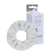 GLOV - Limpiador y coletero scrunchie Skin Cleansing - Silver Stone