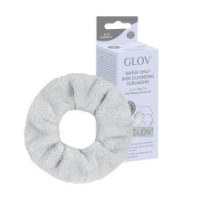 GLOV - Limpiador y coletero scrunchie Skin Cleansing - Silver Stone