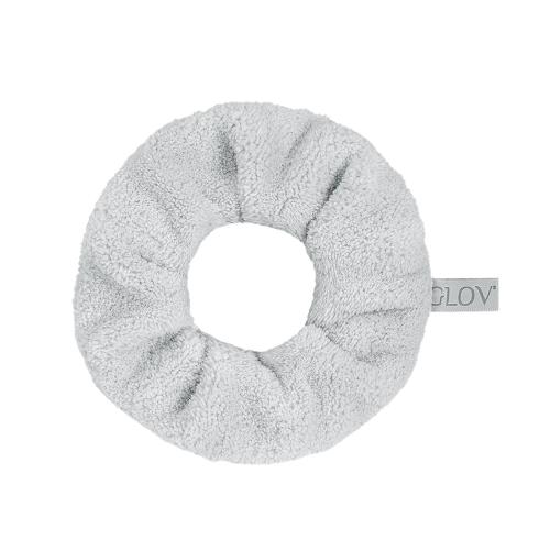 GLOV - Limpiador y coletero scrunchie Skin Cleansing - Silver Stone