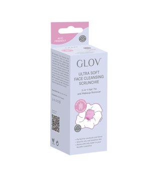 GLOV - Limpiador y coletero scrunchie Ultra Soft Face Cleansing