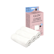 GLOV - Pack 3 toallas para rostro de microfibra Luxury Face
