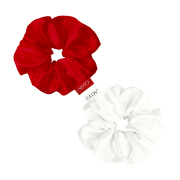 GLOV - Pack de 2 coleteros Satin Scrunchies talla M