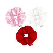 GLOV - Pack de 3 coleteros Satin Scrunchies talla M