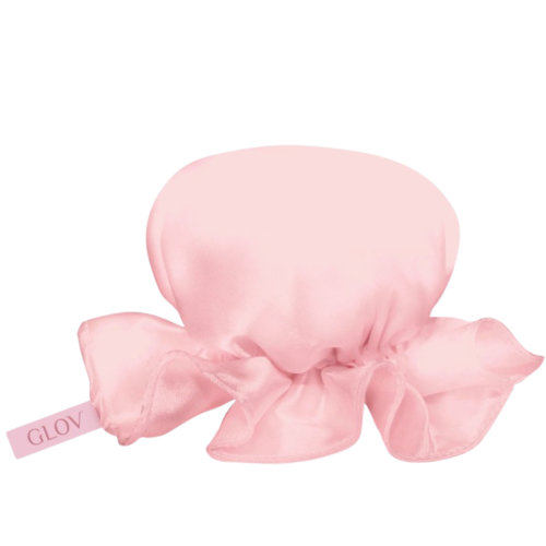 GLOV - Set para el cabello rulos rizadores sin calor + mini redecillas de satén Overnight Blowout Set