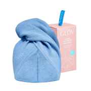 GLOV - Toalla para cabello de microfibra Hair Wrap - Azul