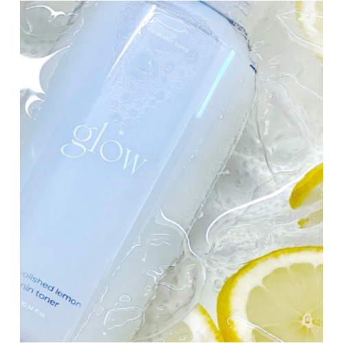 Glow - Tónico facial iluminador e hidratante Clean and Polished Lemon Vitamin