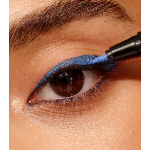 Gosh - Delineador de ojos líquido Wing it Ink - 003: Crazy Blue
