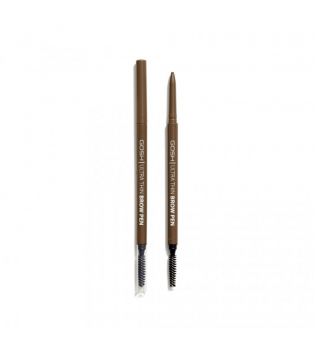 Gosh - Lápiz de cejas Ultra Thin Brow Pen - 002: Grey Brown