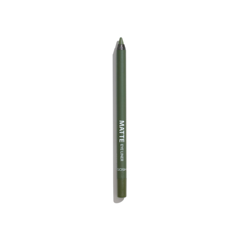 Gosh - Lápiz delineador de ojos Matte Eye Liner - 018: Olive Green
