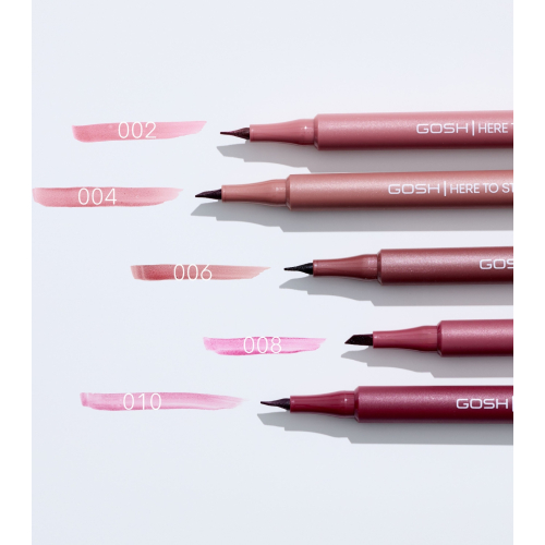 Gosh - Perfilador de labios Here to Stain - 002: Candy Stain