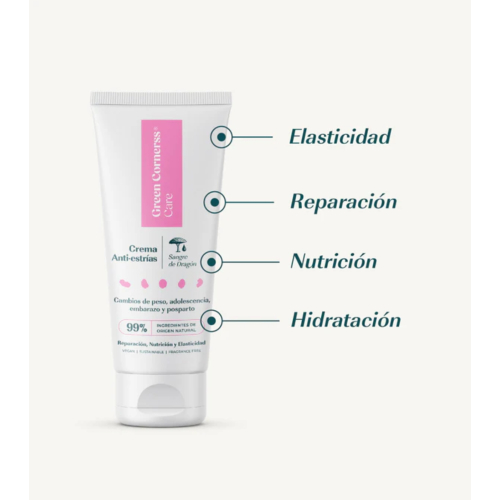 Green Cornerss - Crema anti-estrías con Sangre de Dragón