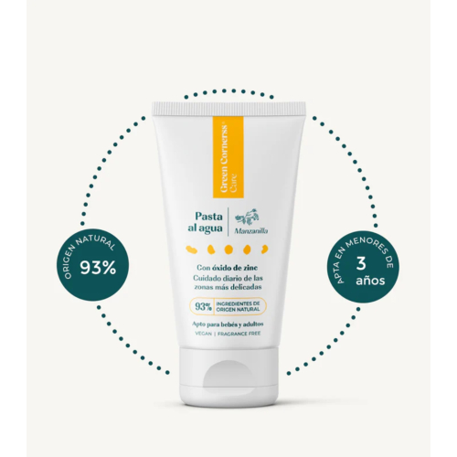 Green Cornerss - Pasta al agua con manzanilla para la prevención de irritaciones