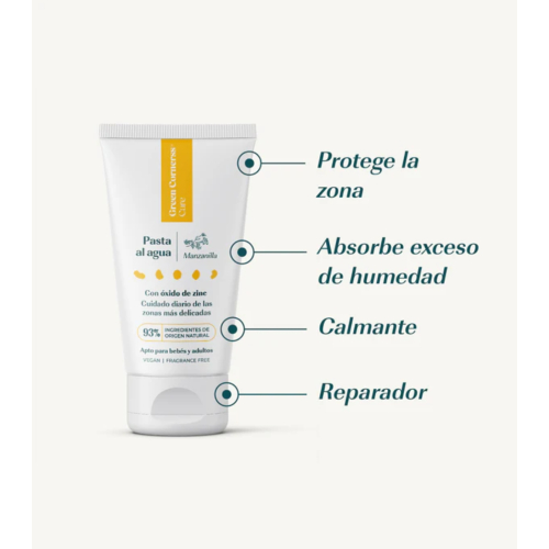 Green Cornerss - Pasta al agua con manzanilla para la prevención de irritaciones