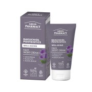 Green Pharmacy - Crema facial antiedad de noche - Backuchiol + Postbióticos