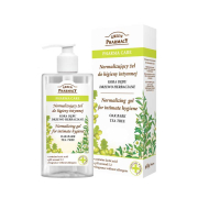 Green Pharmacy - Gel de higiene íntima normalizador Pharma Care - Corteza de roble y árbol de té