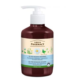Green Pharmacy - Gel de higiene íntima piel sensible - Camomila y Alantoína