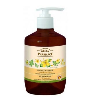 Green Pharmacy - Jabón de manos líquido regenerador - Celidonia