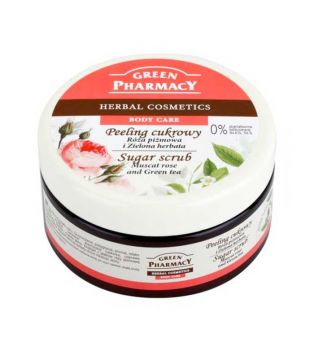 Green Pharmacy - Peeling de azúcar - Rosa mosqueta