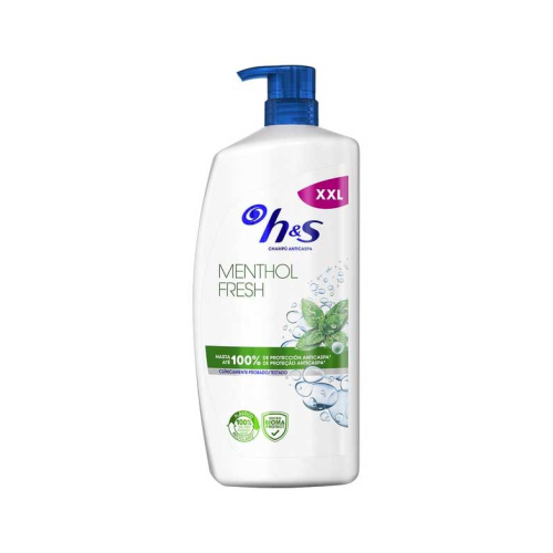 H&S - Champú anticaspa Menthol Fresh 1000ml