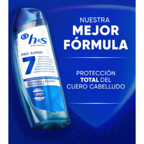 H&S - Champú anticaspa Pro-Expert 7 en 1