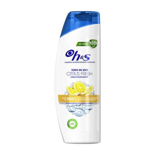 H&S - Champú y acondicionador anticaspa Todo en Uno 540ml - Citrus Fresh