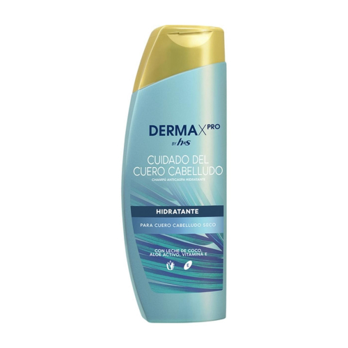 H&S - *Derma x Pro* - Champú anticaspa hidratante - Cuero cabelludo seco