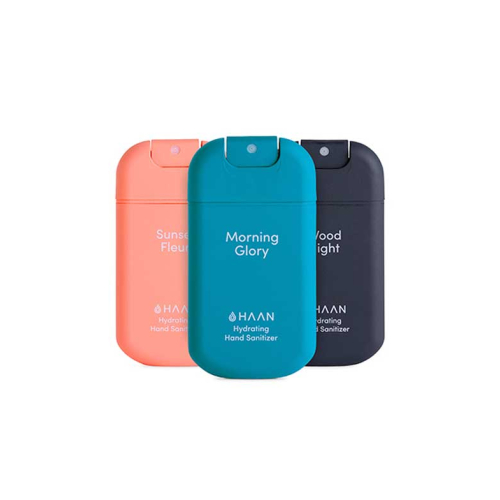 Haan - Pack de tres Higienizadores de manos hidratantes