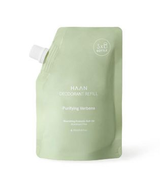 Haan -  Recarga desodorante roll on nutritivo prebiotico - Purifying Verbena
