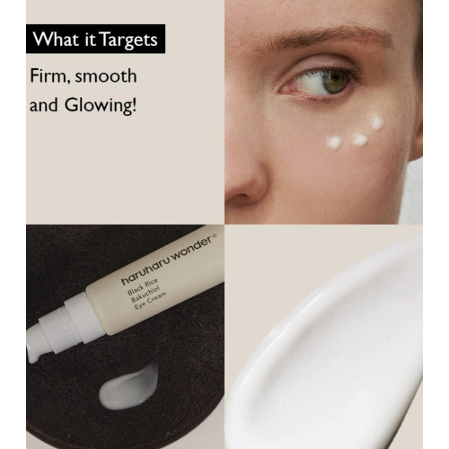 Haruharu Wonder - Contorno de ojos Black Rice Bakuchiol