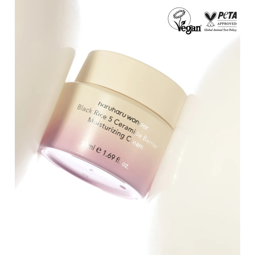 Haruharu Wonder - Crema facial hidratante Black Rice 5 Ceramide Barrier