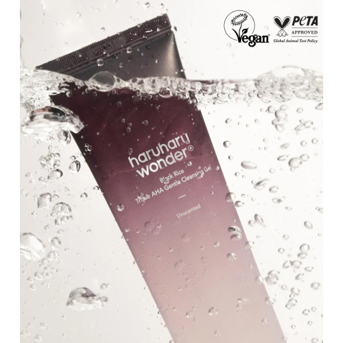 Haruharu Wonder - Gel limpiador Black Rice Triple AHA Gentle