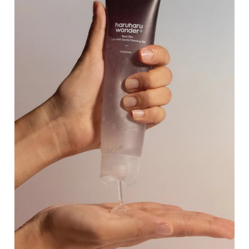 Haruharu Wonder - Gel limpiador Black Rice Triple AHA Gentle