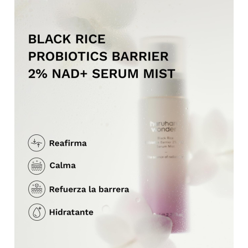 Haruharu Wonder - Sérum en bruma Black Rice Probiotics Barrier 2% NAD+
