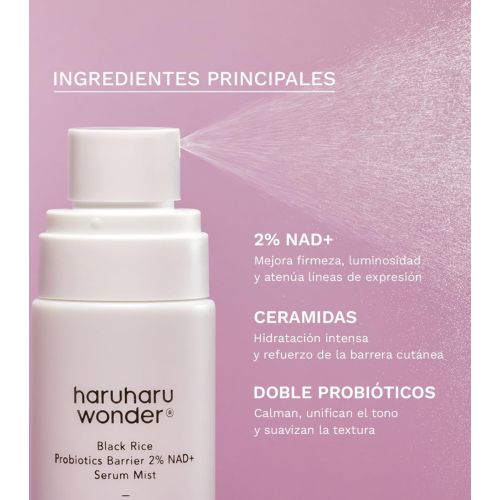 Haruharu Wonder - Sérum en bruma Black Rice Probiotics Barrier 2% NAD+